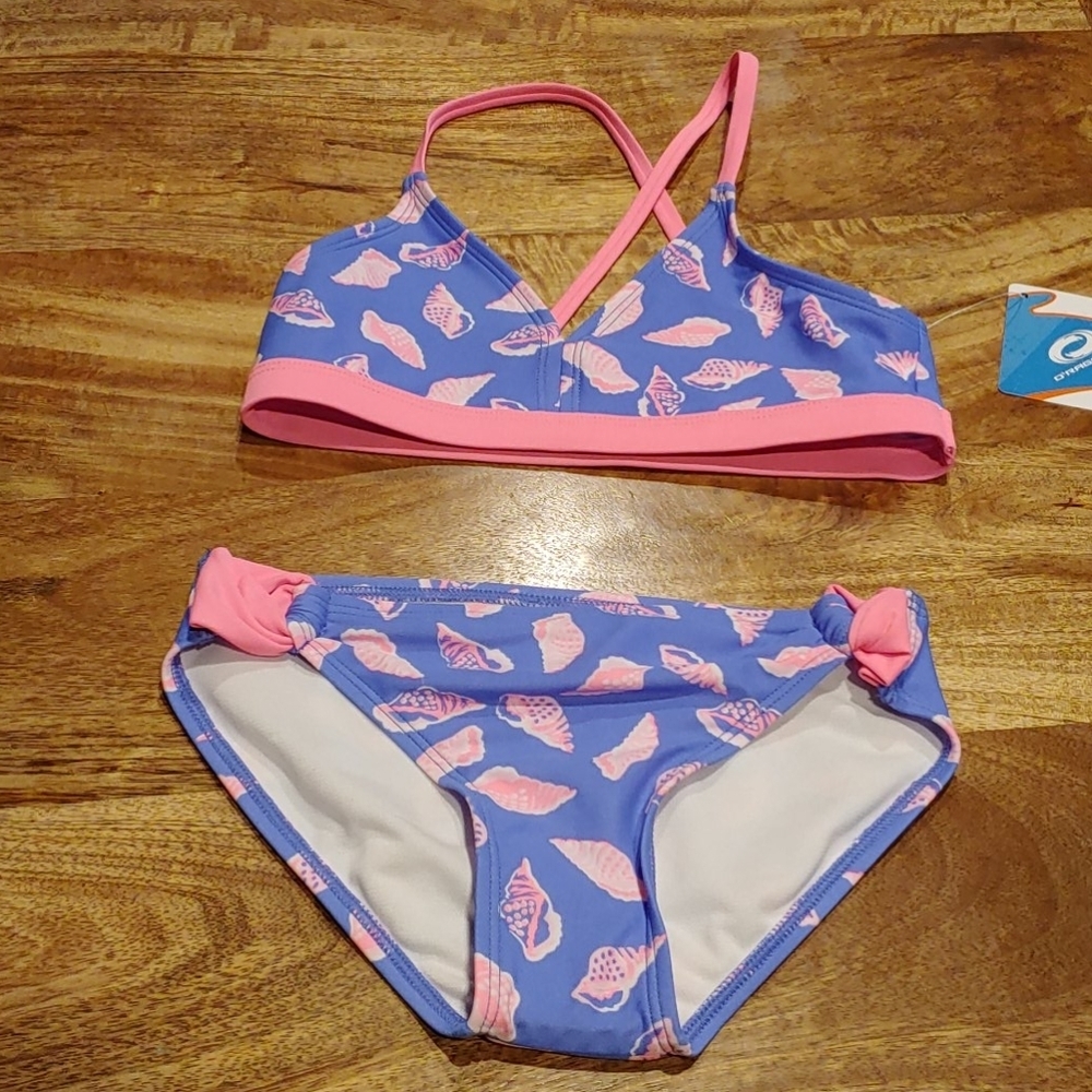 NWT O'Rageous Shells Bikini Size 8